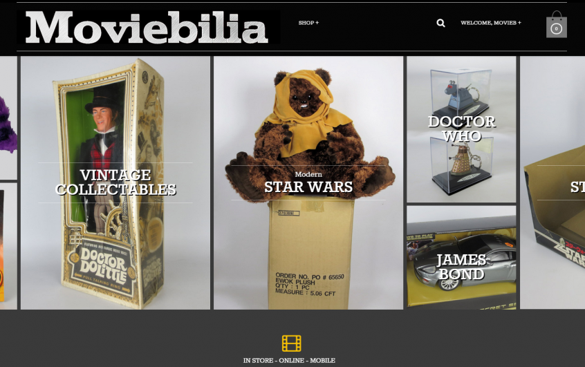 Moviebilia   The One Stop Movie Memorabilia Shop